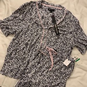 Room Service crop pajamas 2pc set
